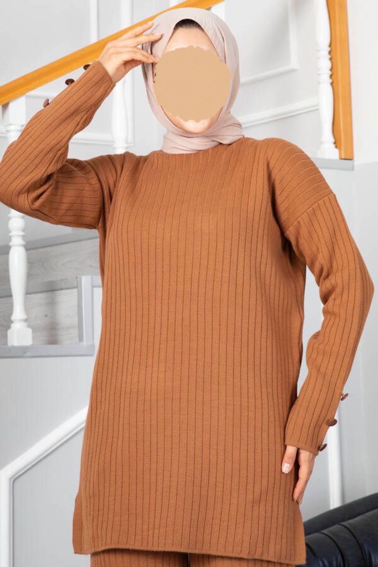2 teilige Strickset