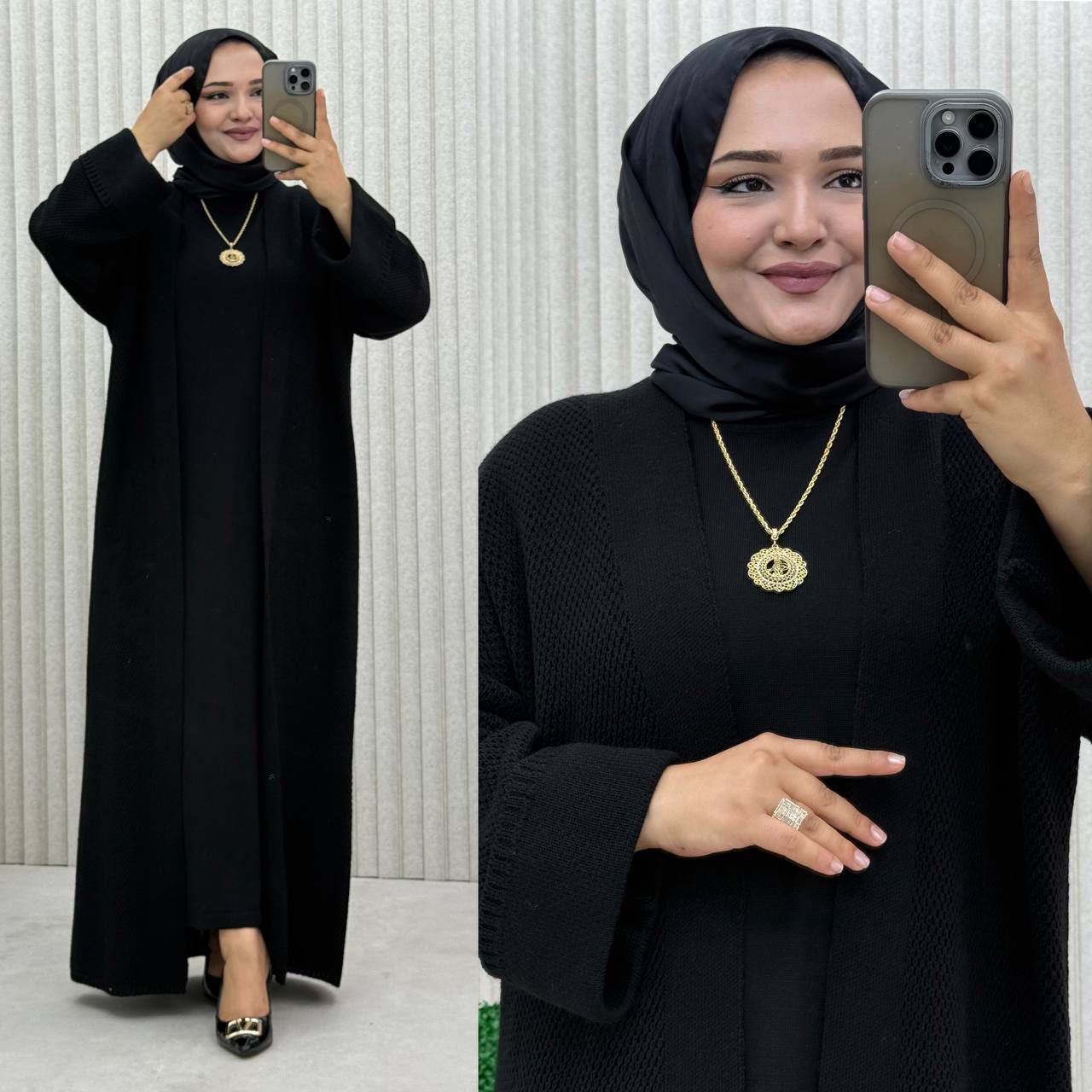 Zweiteilige Strickset