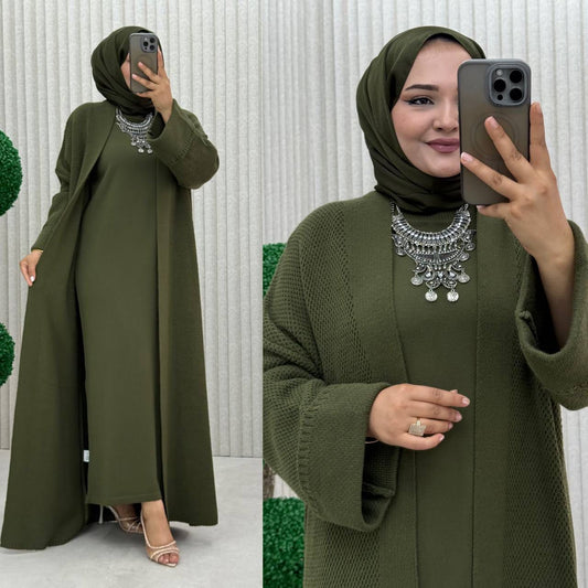 Zweiteilige Strickset