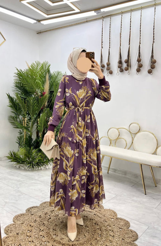 Chiffon Kleid
