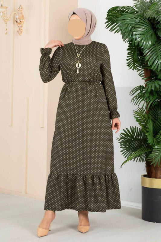 Kleid mit Punkten