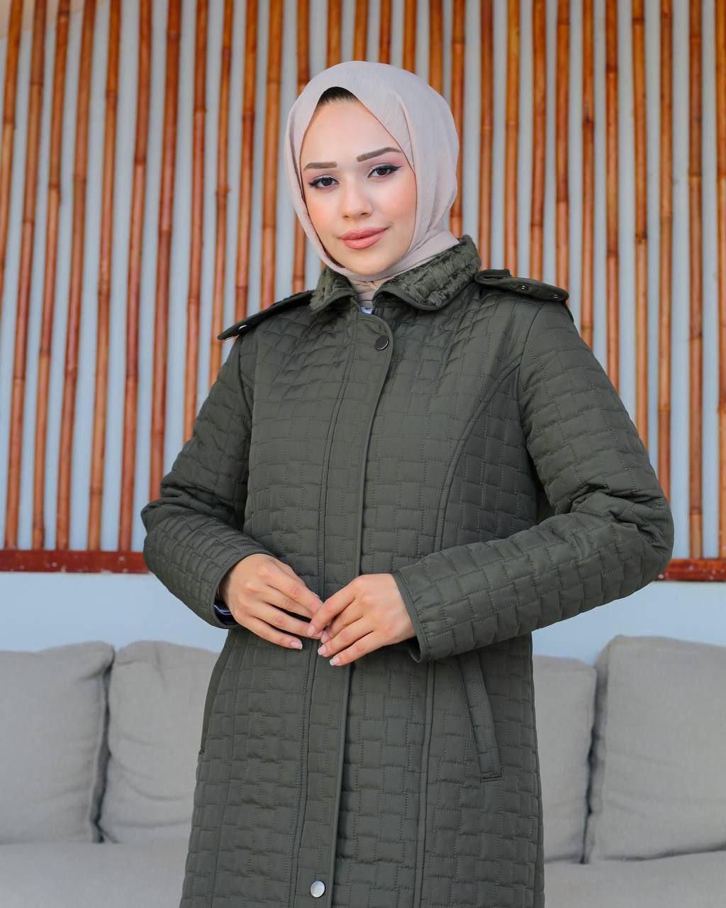 Gesteppte Damenmantel