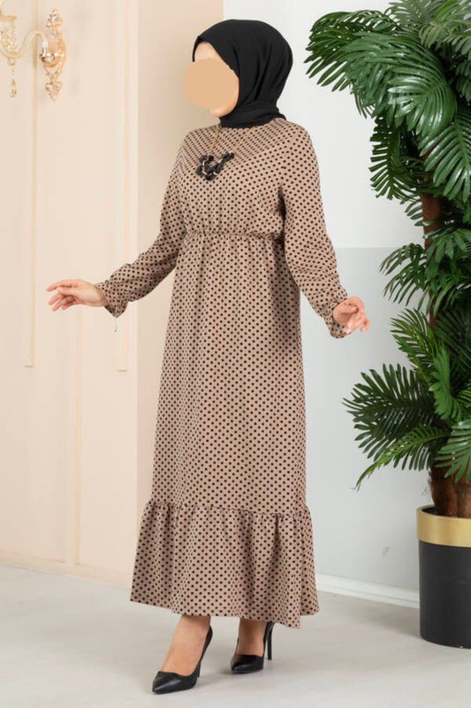 Kleid mit Punkten