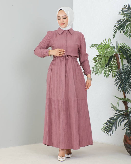 Kleid aus Baumwolle