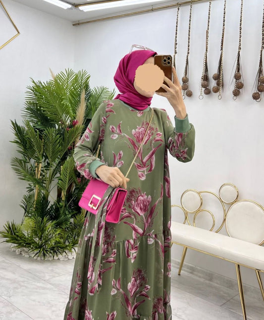 Chiffon Kleid